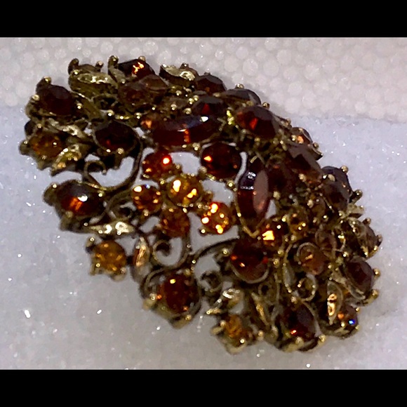 Vintage Lisner signed Brooch/Pin - Picture 4 of 6